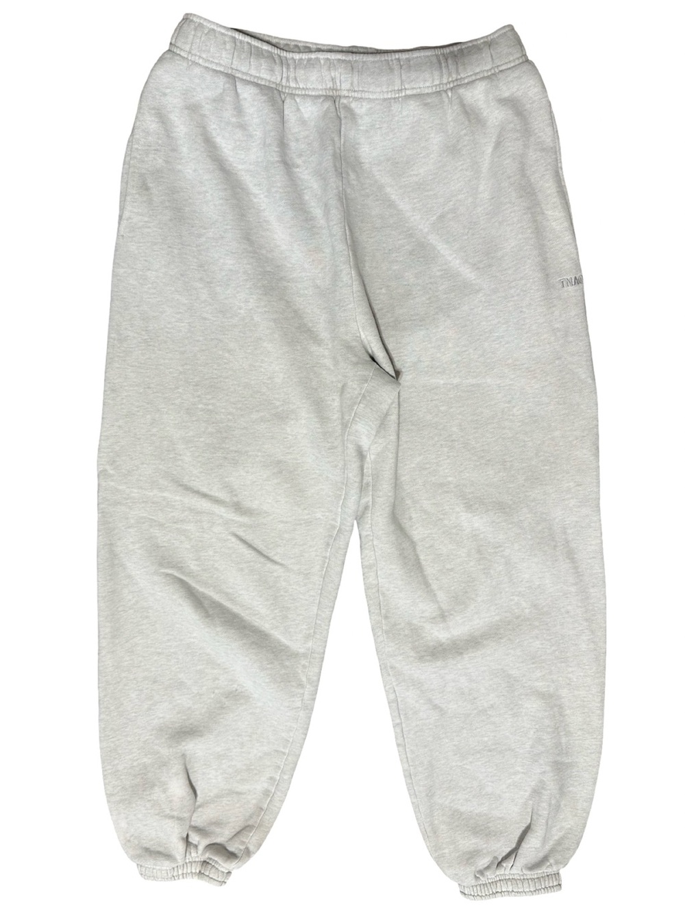 Aritzia TNA Women’s Size S Heather Light Gray Elastic Sweatpants Joggers